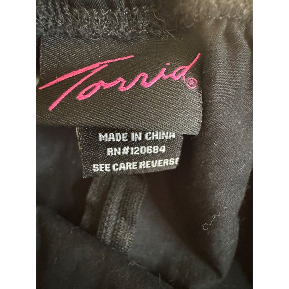 TORRID Strapless Tube Top Black Size 3 / US Size 3X - Picture 5 of 12